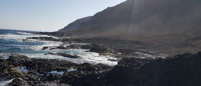 El Confital beach walks