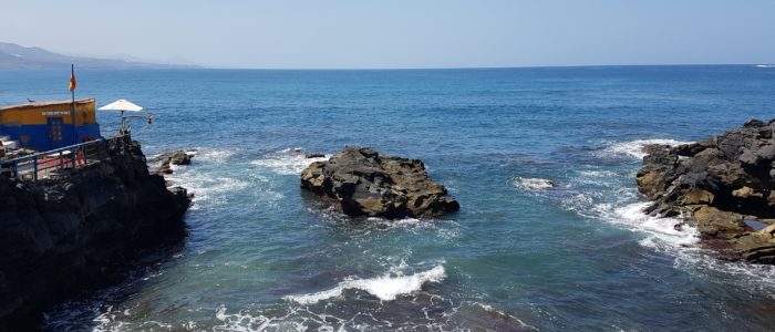 The walk from El Confital to Las Canteras beach